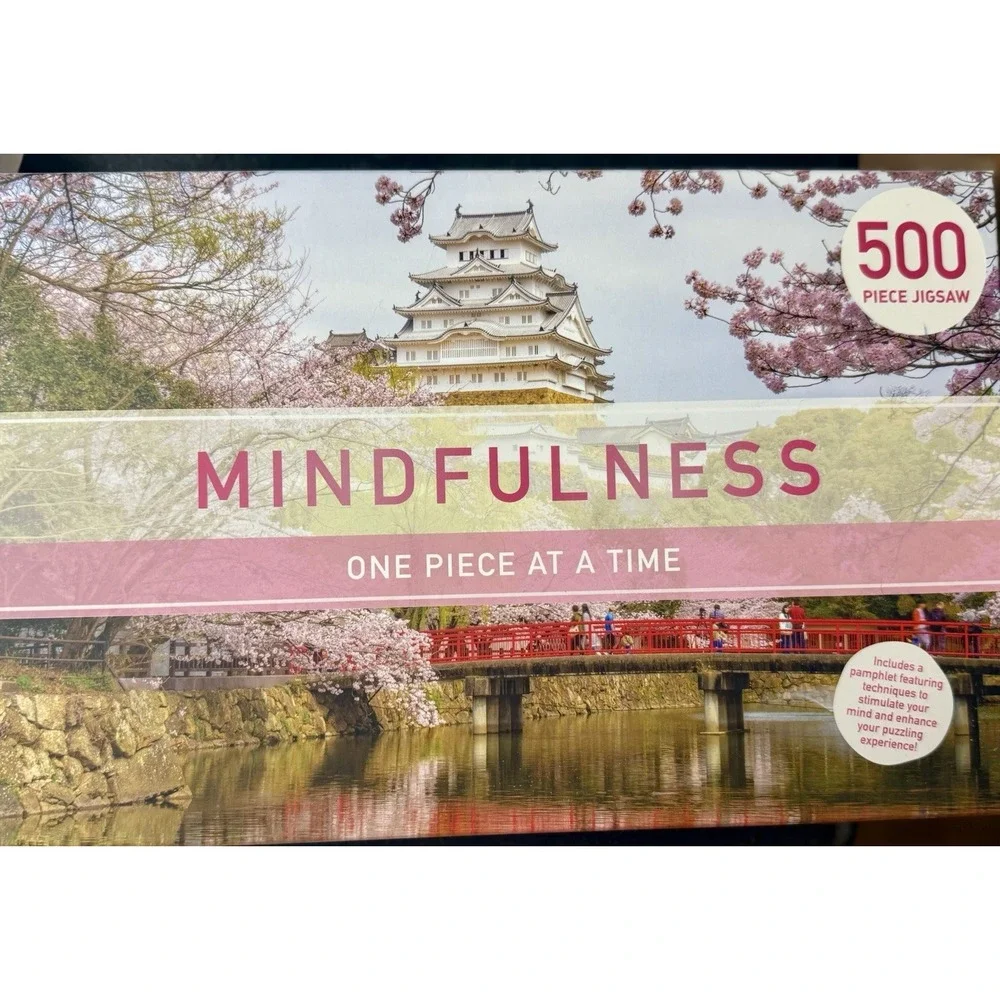 Hinkler Mindfulness One Piece At A Time 500 Pc Jigsaw Puzzle Europe
